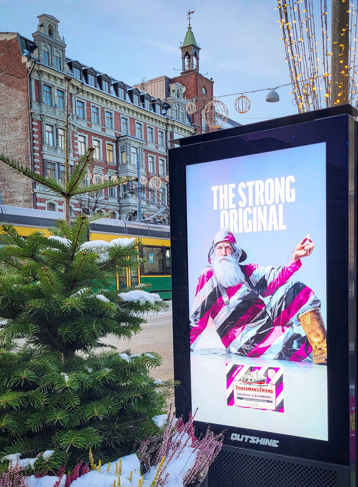 Fisherman's Friend Outdoor Ads