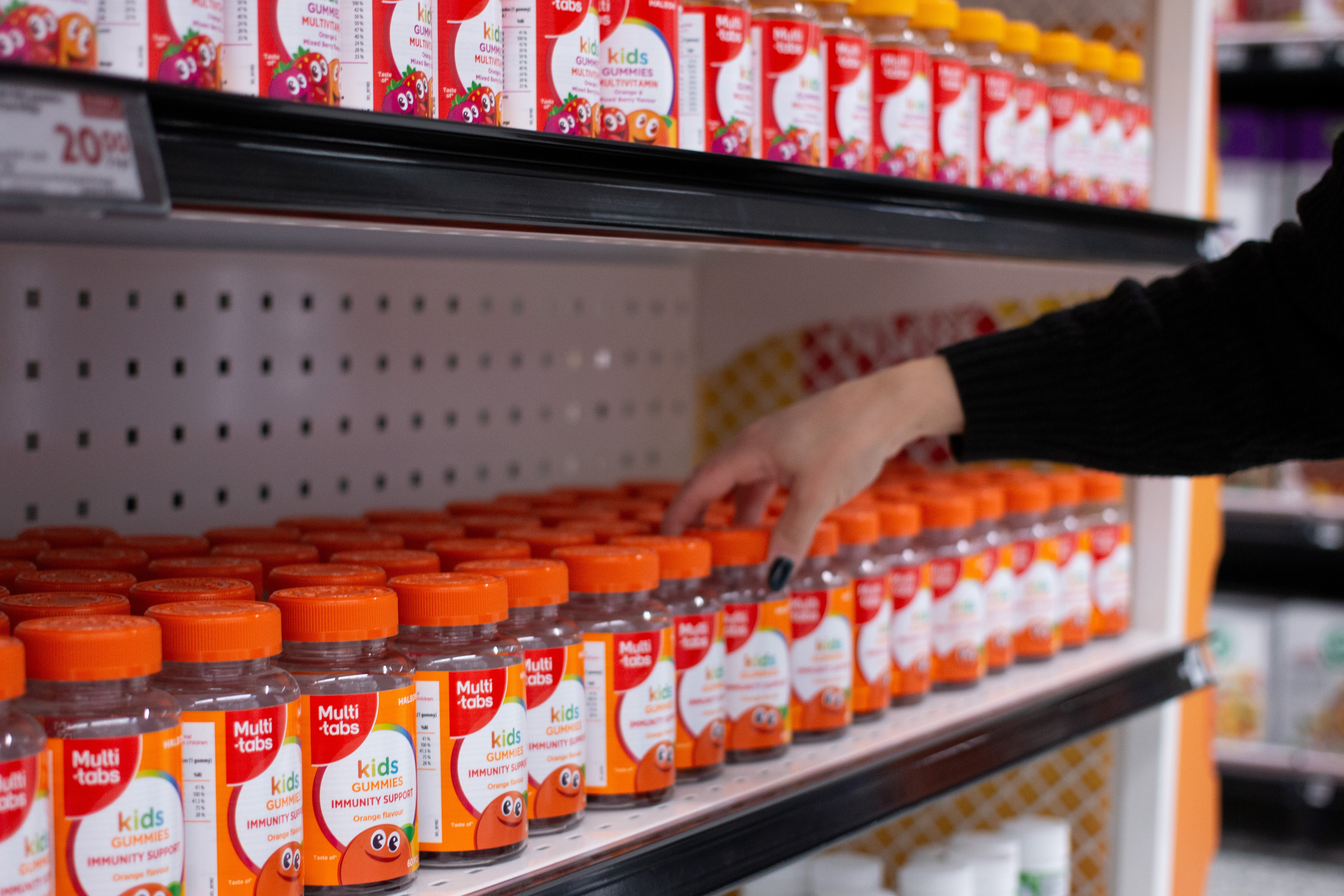 Haleon-multi-tabs-kids-instore-merchandising