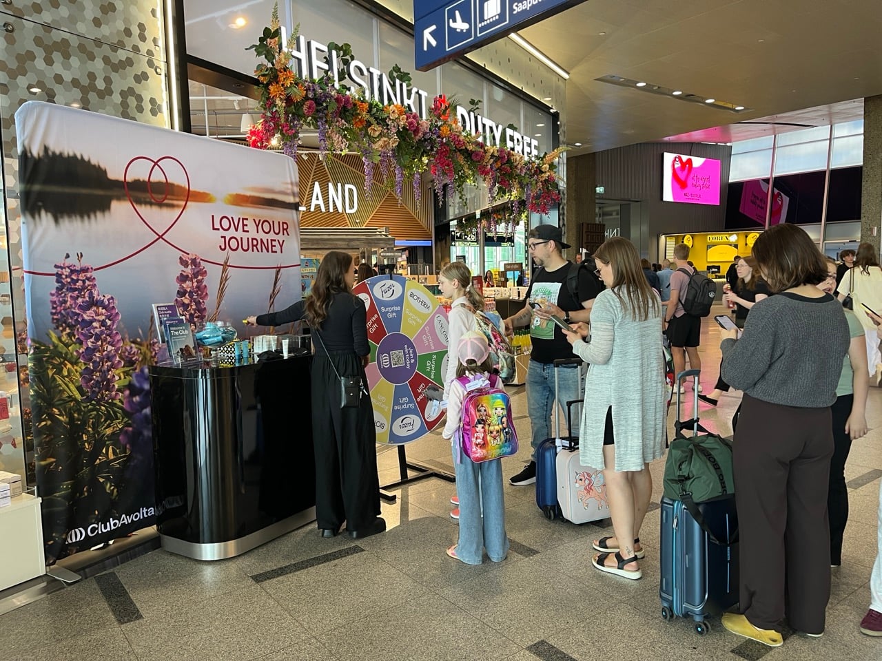Helsinki Duty Free Activation at Helsinki-Vantaa Airport