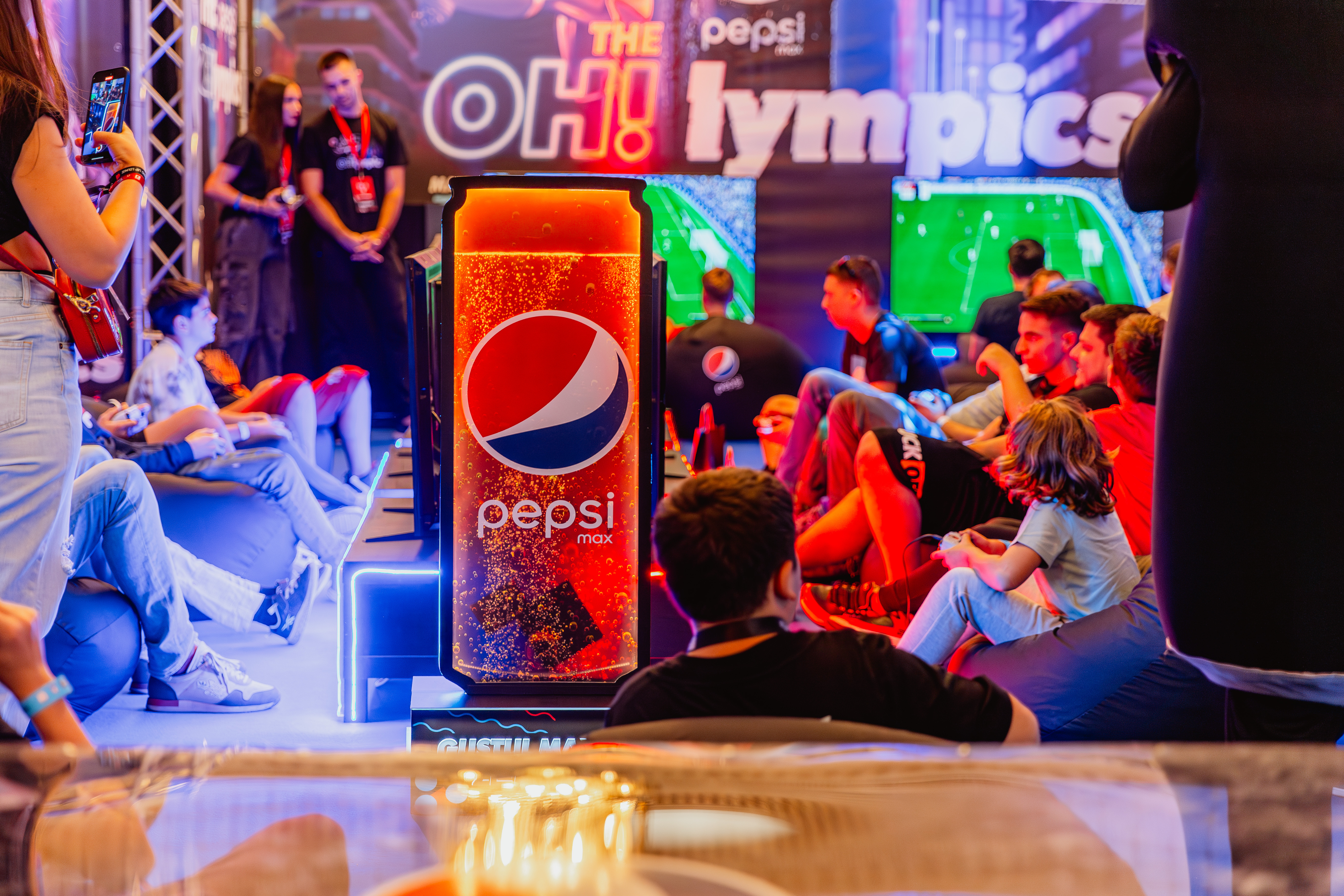 Strateginen brändiaktivaatio Pepsi MAXille x Bucharest Gaming Week